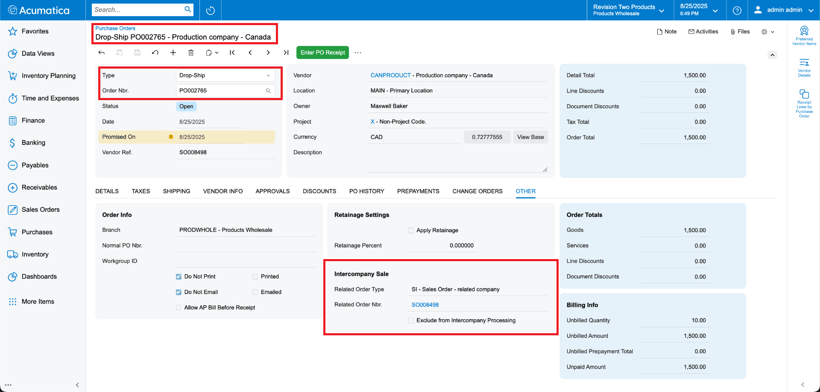 2025R2-Intecompany-Drop-Ship