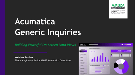 Generic Inquiries Webinar