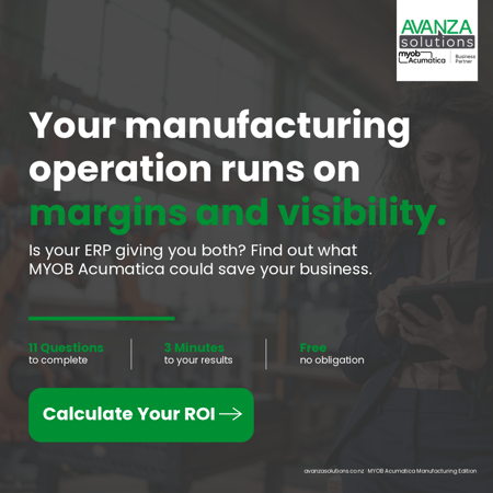Manufacturing ROI