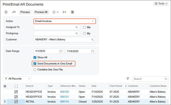 RN_2025_R2_CRM_Send_Multiple_Documents_Send_Documents_in_One_Email_check_box