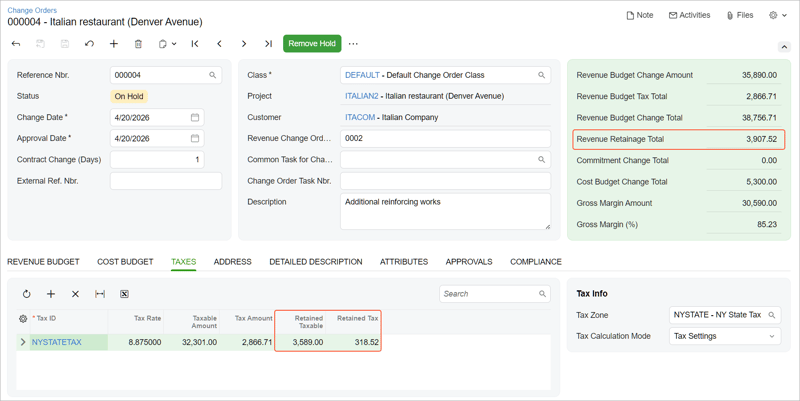RN_2026_R1_ProjectsConstr_CO_Tax_Calc_Change_Orders_InternalTaxCalc_Retainage