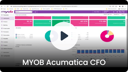 MYOB Acumatica CFO